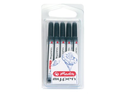 Bombičky do pera Herlitz my.pen 5 ks modré, na blistri