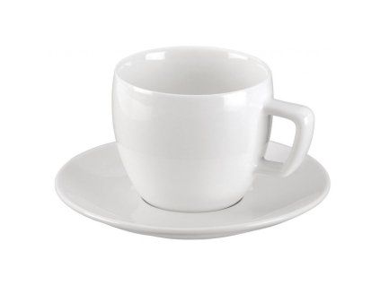 Šálky s podšálkami CREMA na cappuccino 200ml 6ks
