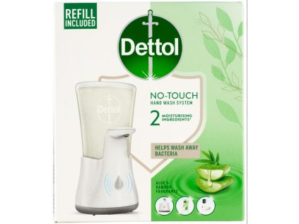 Dettol bezdotykový dávkovač s náplňou 250 ml - Aloe Vera