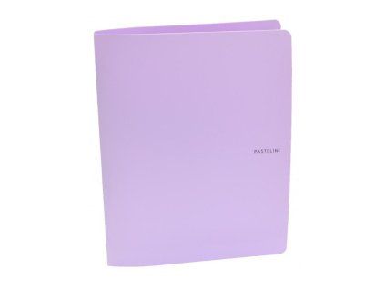 Zakladač 4-krúžkový Karton PP Pastelini PP fialový