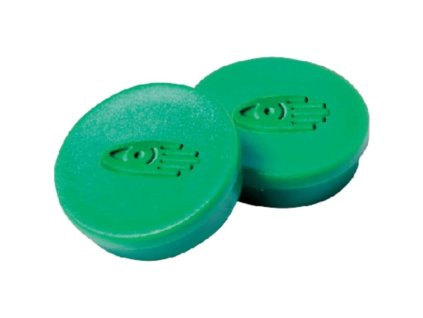 Magnet 30 mm zelený 10 ks