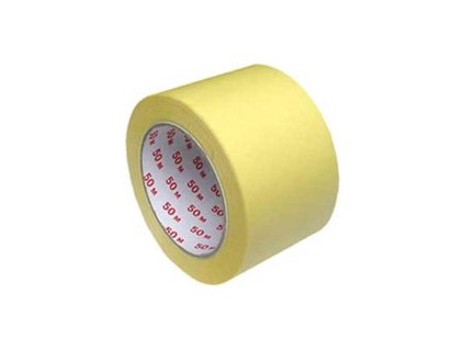 Maskovacia krepová páska 75mm x 50m žltá