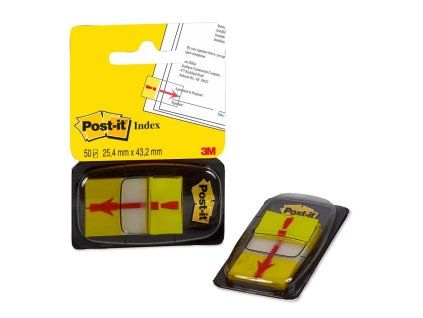 Záložky Post-it Index široké 25,4x43,2 ’výkričník’