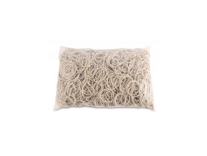 Gumičky Office Products 40mm 1kg biele
