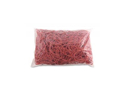 Gumičky Office Products 60mm 1kg červené