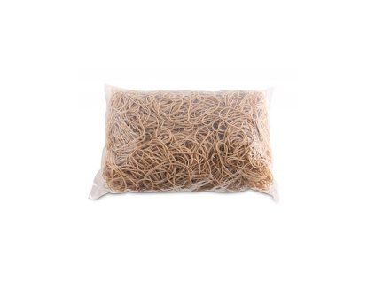 Gumičky Office Products 70mm 1kg prírodná farba
