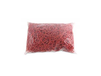 Gumičky Office Products 80mm 1kg červené
