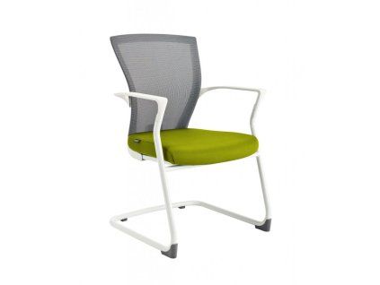 Rokovacia stolička MERENS WHITE MEETING BI203 zelená