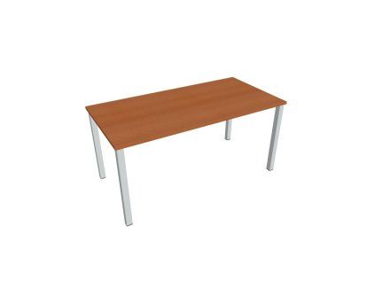Rokovací stôl Uni, 160x75,5x80 cm, čerešňa/sivá