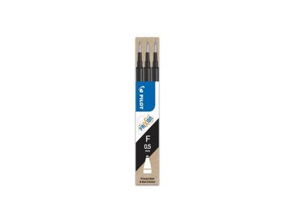 Náhradná náplň do gumovacieho rollera PILOT Frixion 0,5 mm čierna, 3 ks