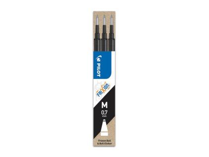 Náhradná náplň do gumovacieho rollera PILOT Frixion 0,7 mm čierna, 3,ks