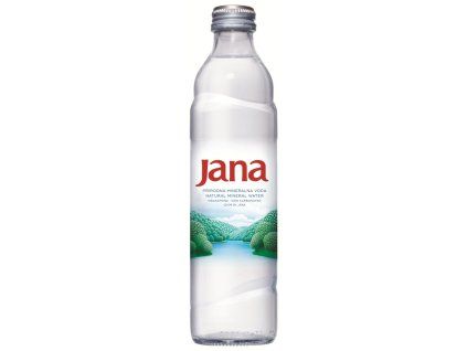 Minerálna voda prírodná Jana nesýtená 24 x 0,33 ℓ NEVRATNÉ SKLO