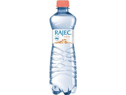 Pramenitá voda Rajec jemne sýtená kyslíkom 8 x 0,75 ℓ