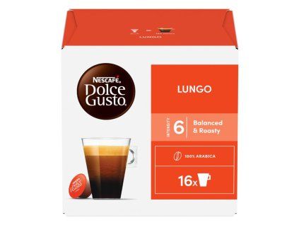 Kávové kapsule DOLCE GUSTO Caffé Lungo (16 ks)