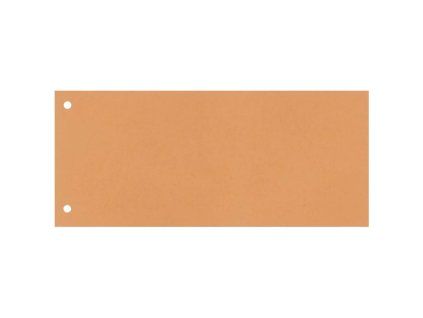 Kartónový rozraďovač Q-CONNECT úzky oranžový
