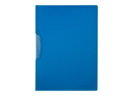 Obal s klipom plastovým Q-CONNECT KF01234 modrý