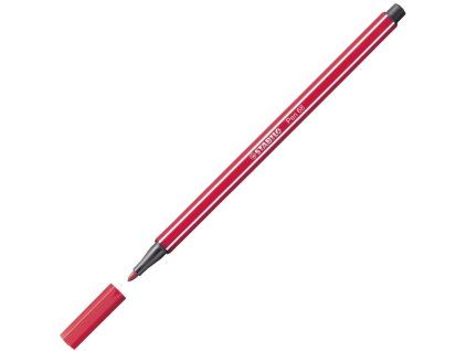 Popisovač STABILO Pen 68 tmavočervený