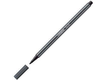 Popisovač STABILO Pen 68 čiernosivý