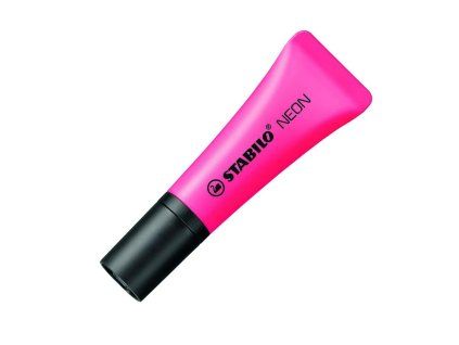 Zvýrazňovač STABILO NEON ružový
