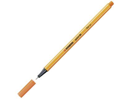 Liner STABILO point 88 žltočervený