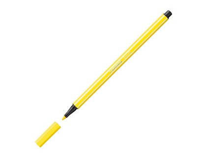 Popisovač STABILO Pen 68 fluorescenčný žltý