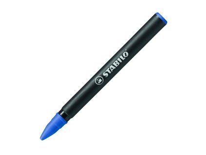 Náhradná náplň do rollera Stabilo Easy original medium modrá, 3 ks