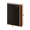 Diár BLACK ORANGE týždenný A5 14,3x20,5cm 2027