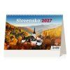 Stolový kalendár riadkový 22,6x13,9 cm - Slovensko 2027