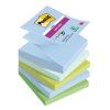 Samolepiace Z-bločky Post-it Super Sticky OASIS, veľkosť 76x76 mm, 5 bločkov po 90 lístkov