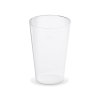 Poháre plastové kryštál 400 ml priehľadné (50 ks)