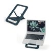 Stojan na notebook nastaviteľný Leitz Ergo hliníkový ultra plochý nastaviteľný, zamatovosivý