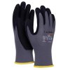 Rukavice pletené, polomáčané DONAU SAFETY Flex, kat. II sivé veľ. 8