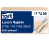 Papierové servítky 2-vrstv. TORK Exclusiv 33 x 33 cm, slonová kosť/ 200 ks