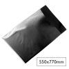 Plastové kurierske obálky na zásielky Q-CONNECT 550 x 770 mm čierne 100ks