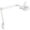 Lampa lupová MAULviso so svorkou biela