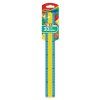 Pravítko KEYROAD 30 cm, ohybné, dizajn LEGO, mix farieb