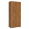 Šatníková skriňa s policami a výsuvnou tyčou BASIC, 80x40x182cm, orech Dijon