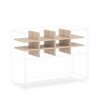 Priehradka do niky BASIC, otvorená, 96,2x35,3x32,7cm, agát svetlý