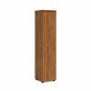 Policová skriňa BASIC, pravé dvere so zámkom, 40x40x182,1cm, orech Dijon
