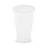 Poháre plastové 500 ml priehľadné (50 ks)