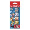 Sada zvýrazňovačov STABILO Boss mini Paw Patrol 6ks