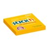 Samolepiaci bloček Stick’n Hopax , 360°, 76x76 mm, oranžový