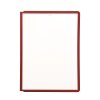 Katalógový panel SHERPA A4 červený
