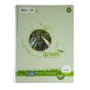 Blok College Format Werk Ursus Green A4 80 listov linajkový 60g recyklovaný