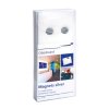Magnety extra silné na sklenené tabule, valček 12 mm, 6 ks