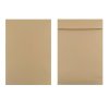 Taška B4 s X dnom a odtrhávacou páskou 250 x 354 mm hnedá 130g